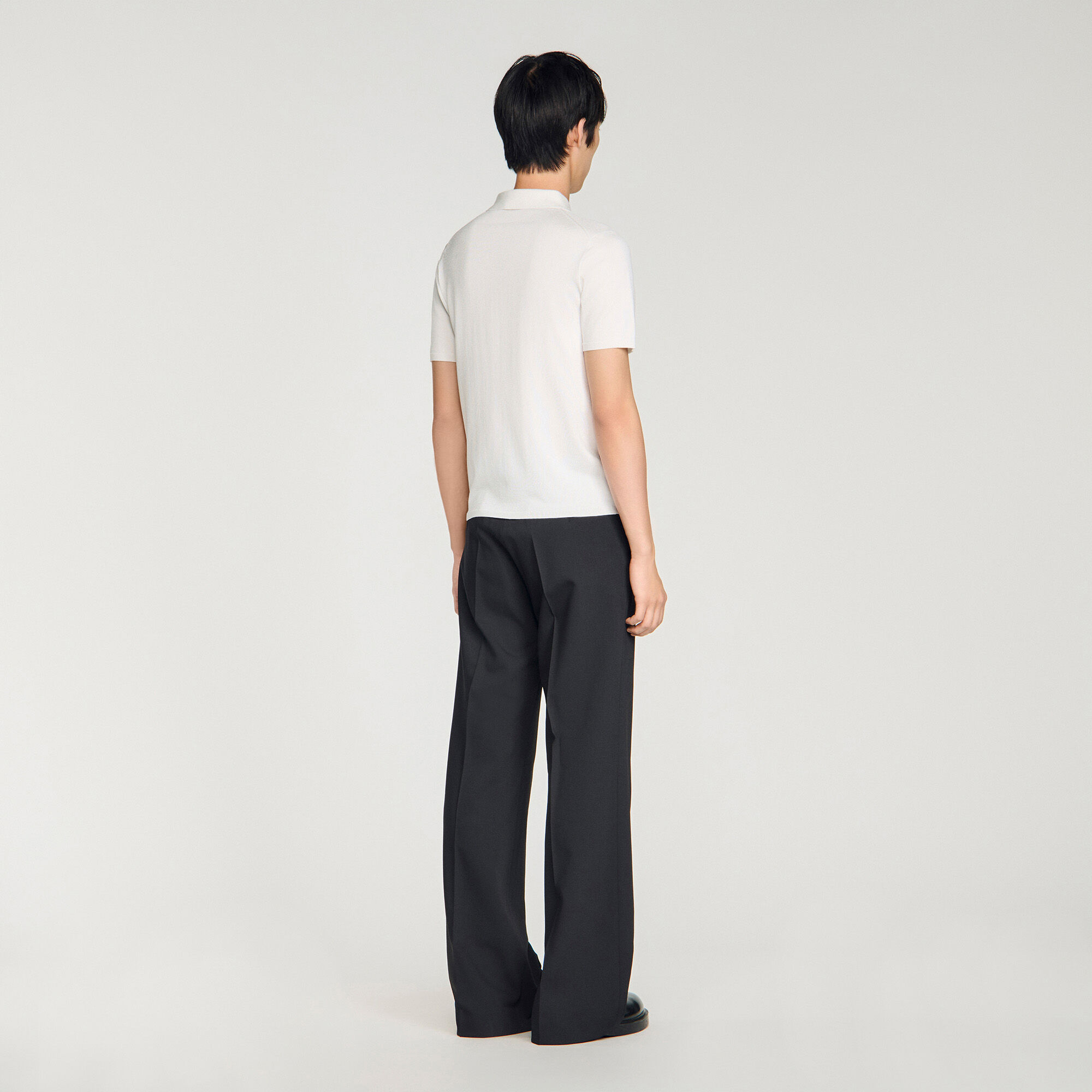 Polo in maglia a maniche corte