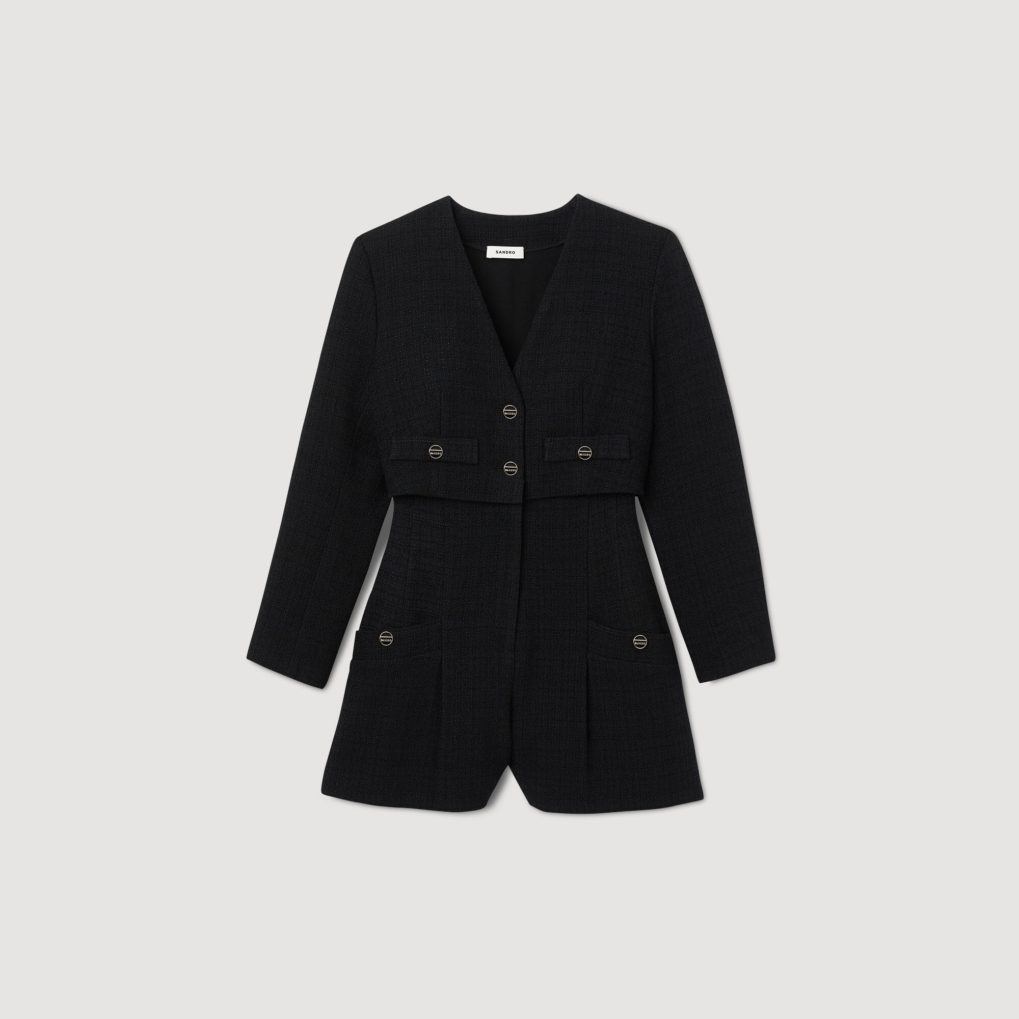 Tutina jumpsuit in tweed