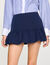 Shorts con volant
