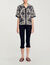 Camicia con stampa a fiori