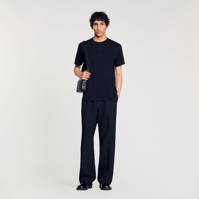 T-shirt in cotone con logo
