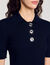 Maglione con colletto a polo
