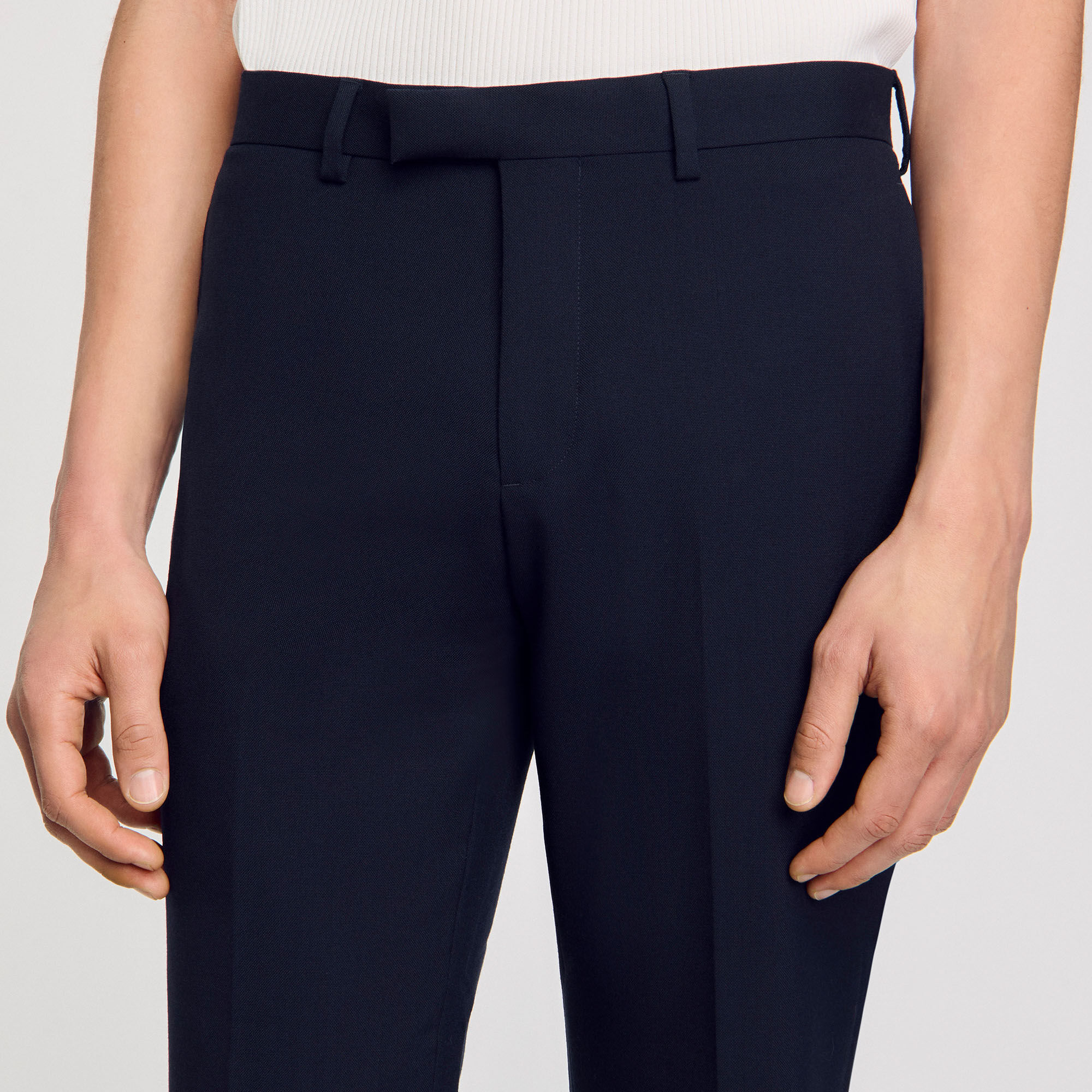 Pantaloni da abito in lana