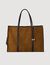 Tote bag in scamosciato