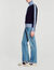 Cardigan bicolore in maglia