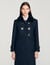 Cappotto lungo con colletto velluto Cappotto lungo con colletto velluto