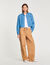 Camicia corta di jeans