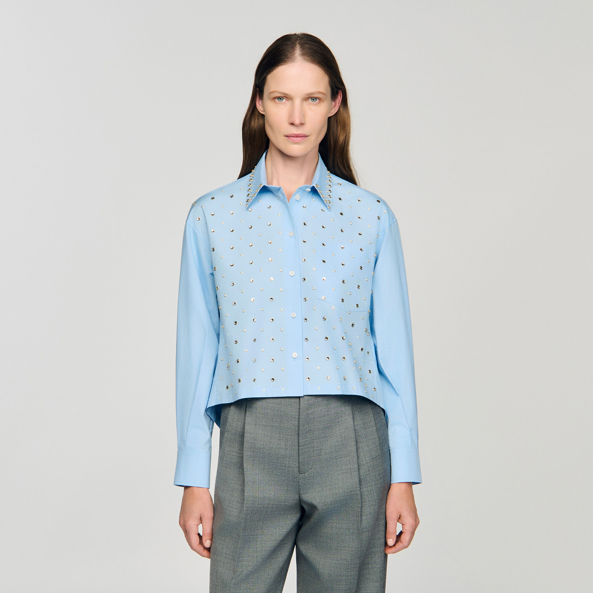 Camicia glitterata