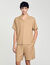 Camicia con colletto aperto