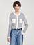Cardigan bicolor