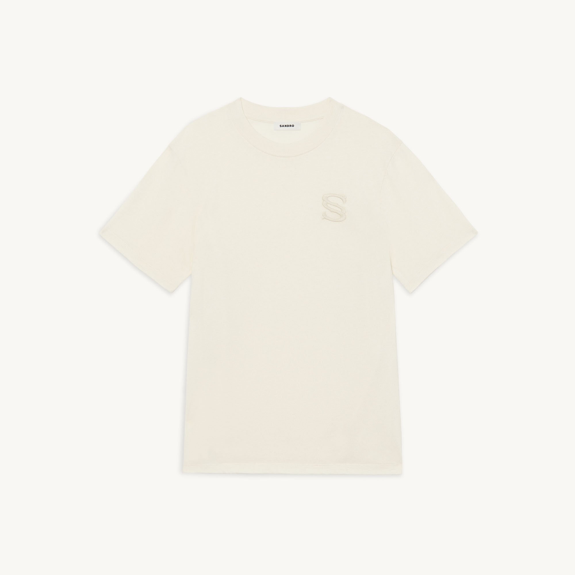 T-shirt ricamata