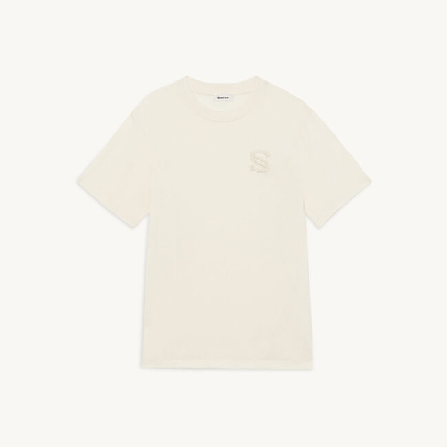 T-shirt ricamata