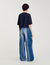 T-shirt con dettagli a perline