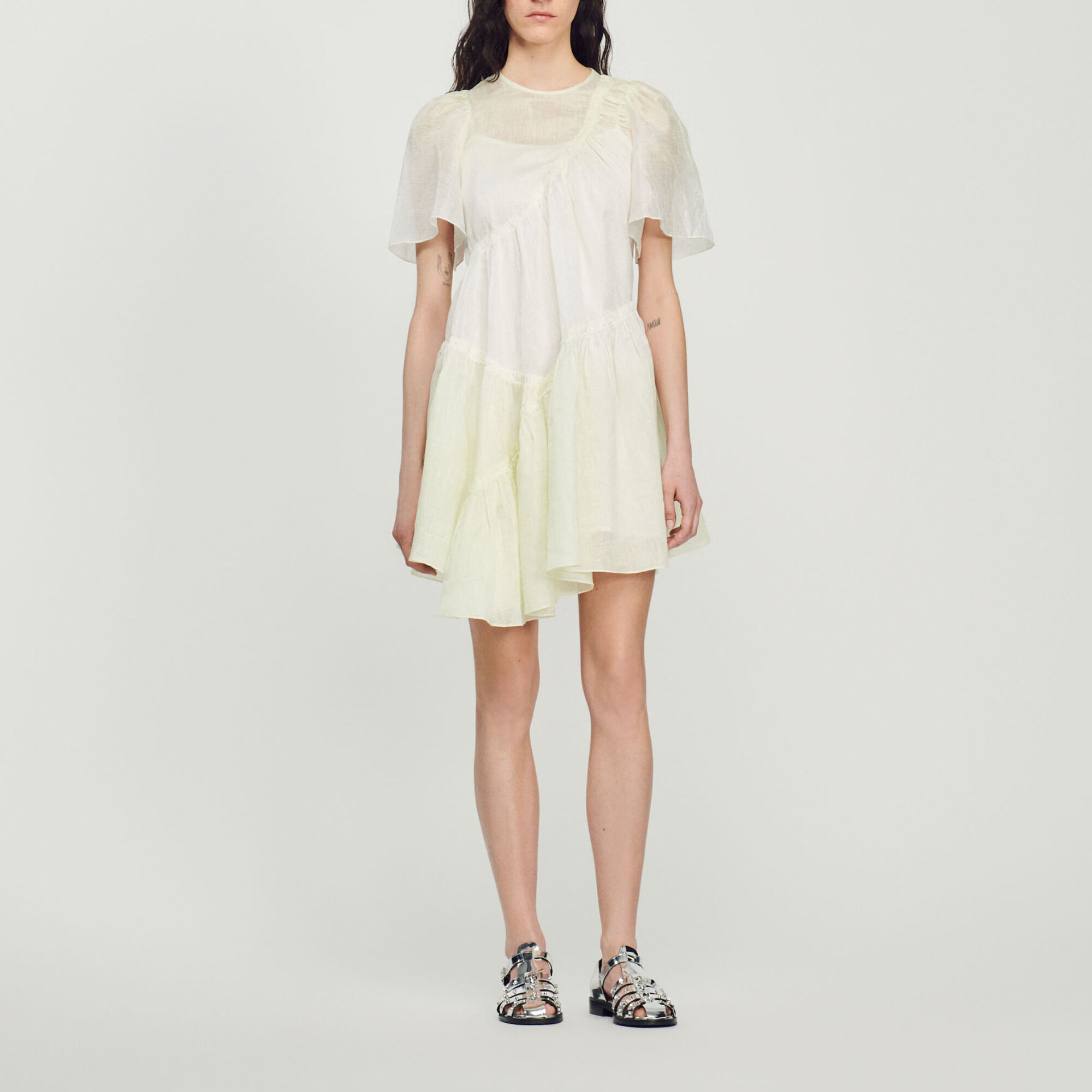 Abito corto tie & dye