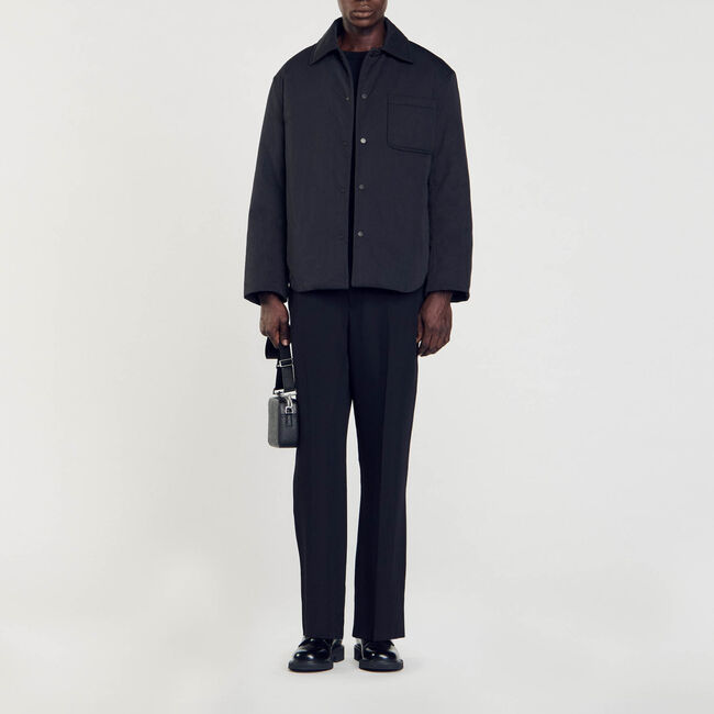 Overshirt imbottita