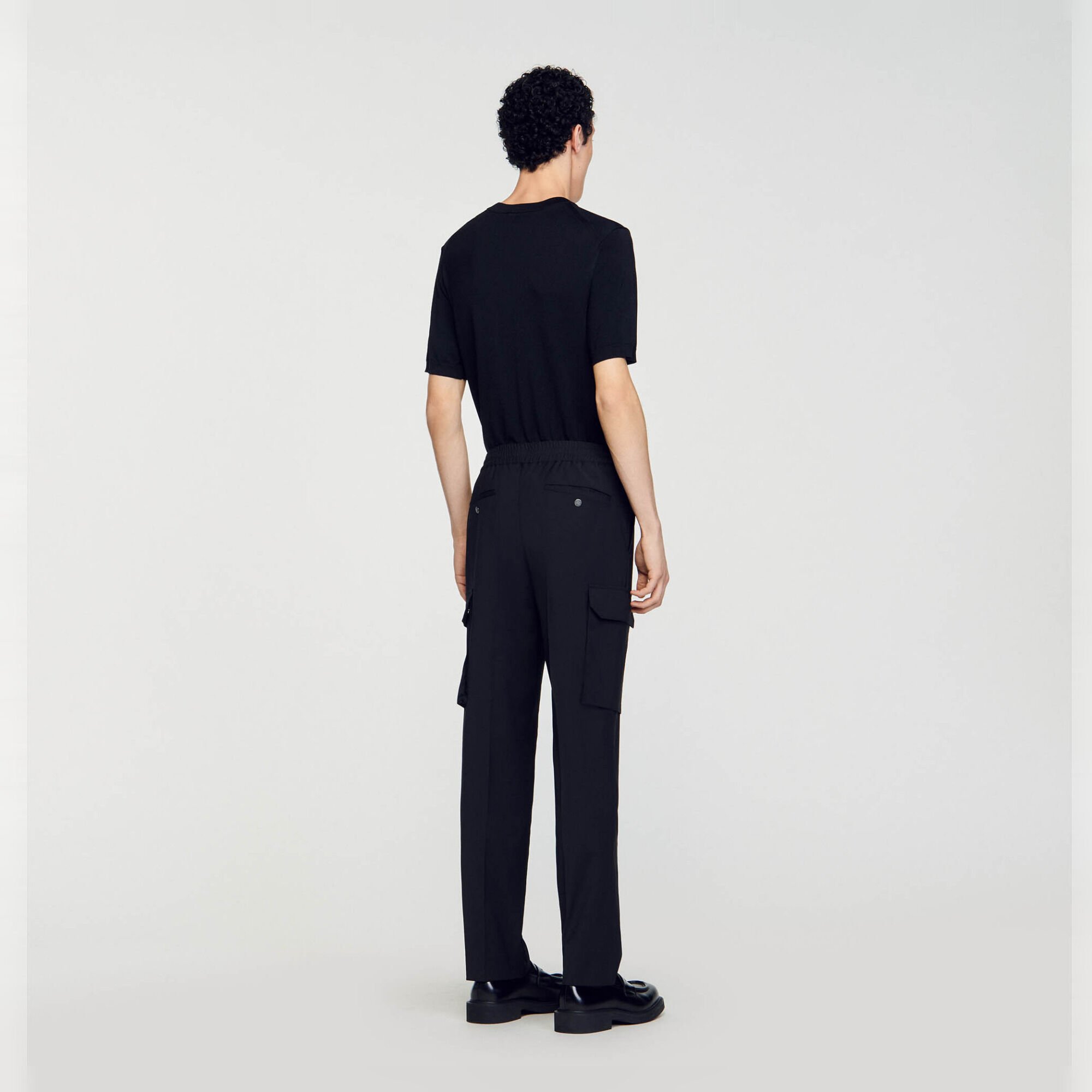 Pantaloni cargo elasticizzati