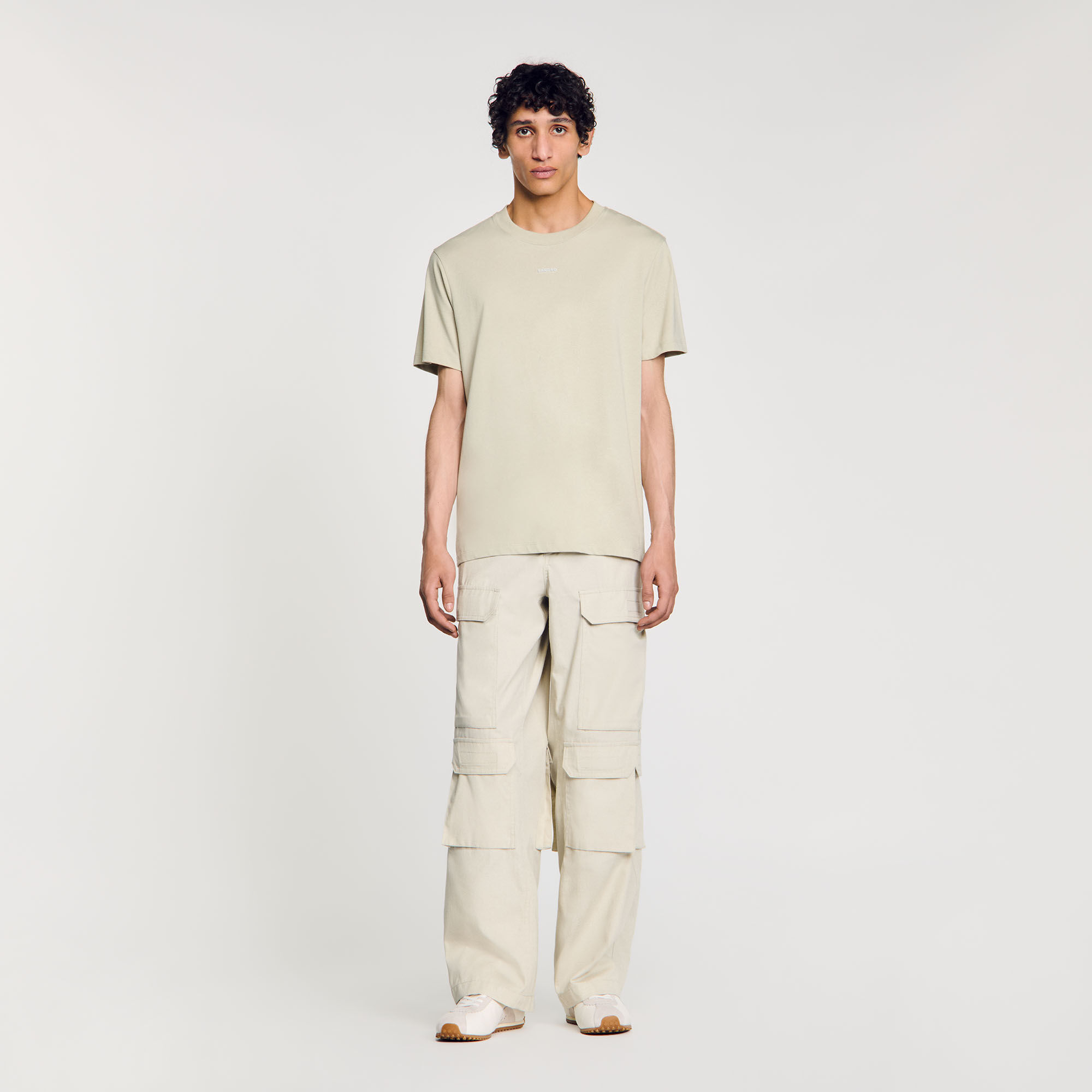T-shirt in cotone con logo