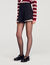 Short sartoriale con volant