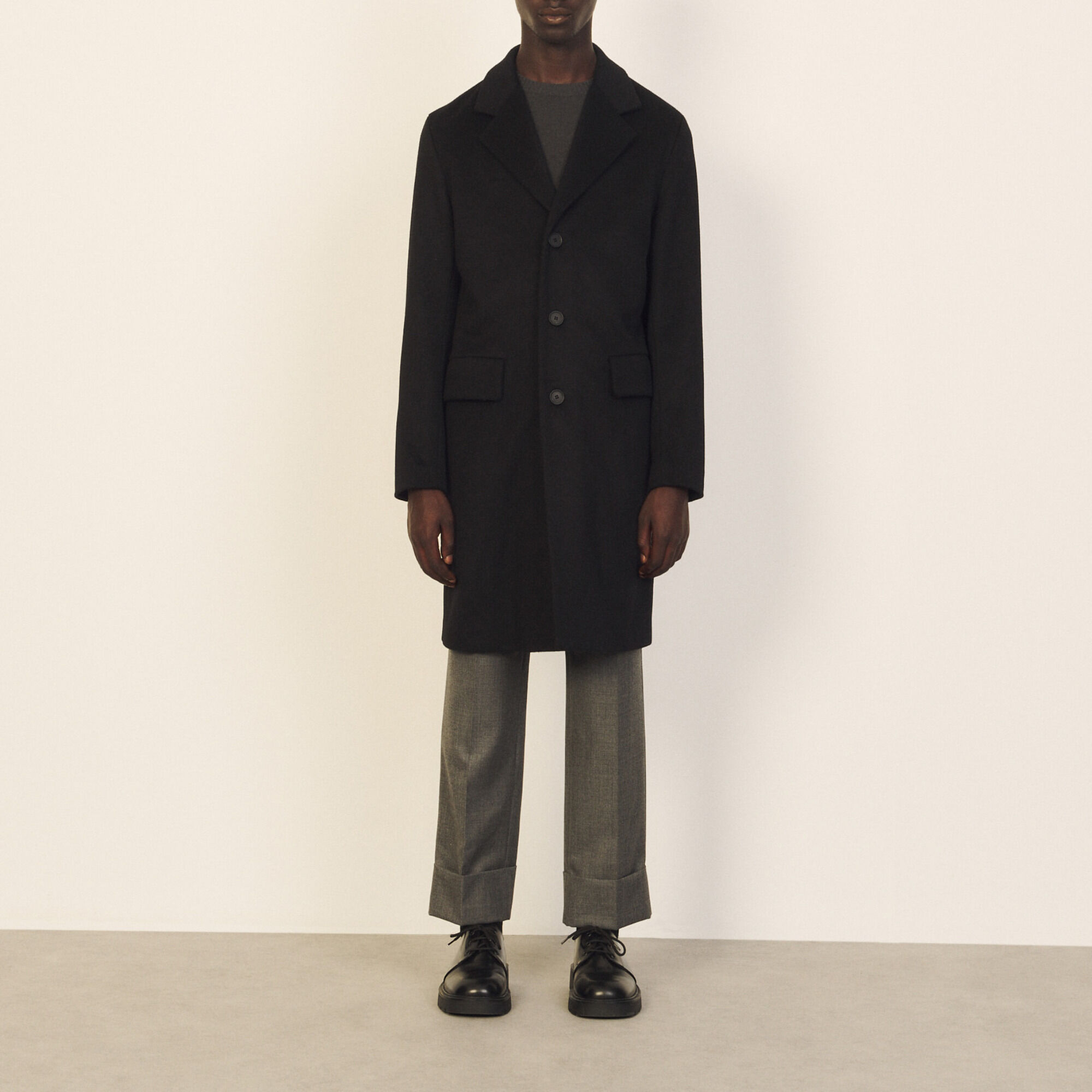 Cappotto in lana e cashmere
