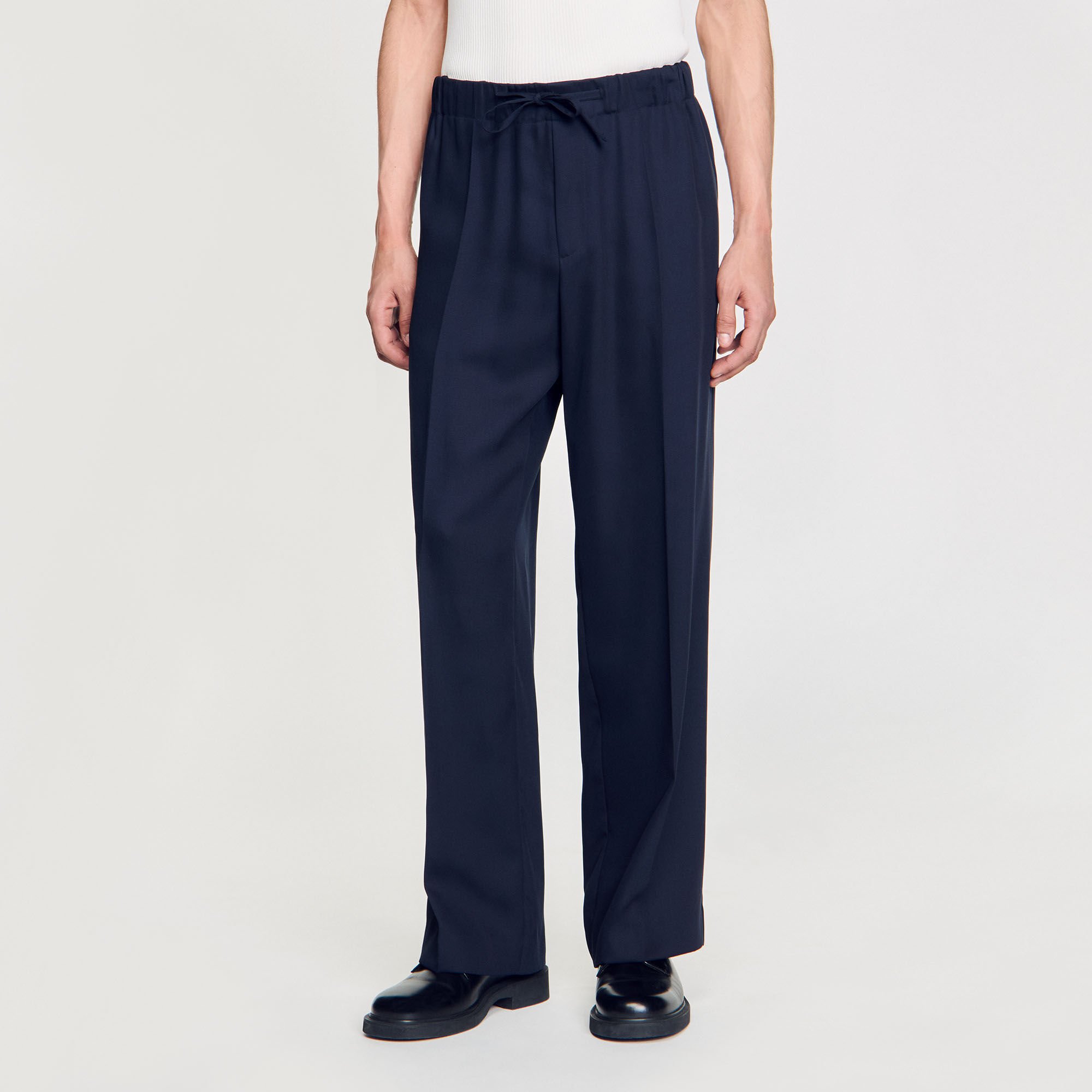 Pantaloni elasticizzati larghi