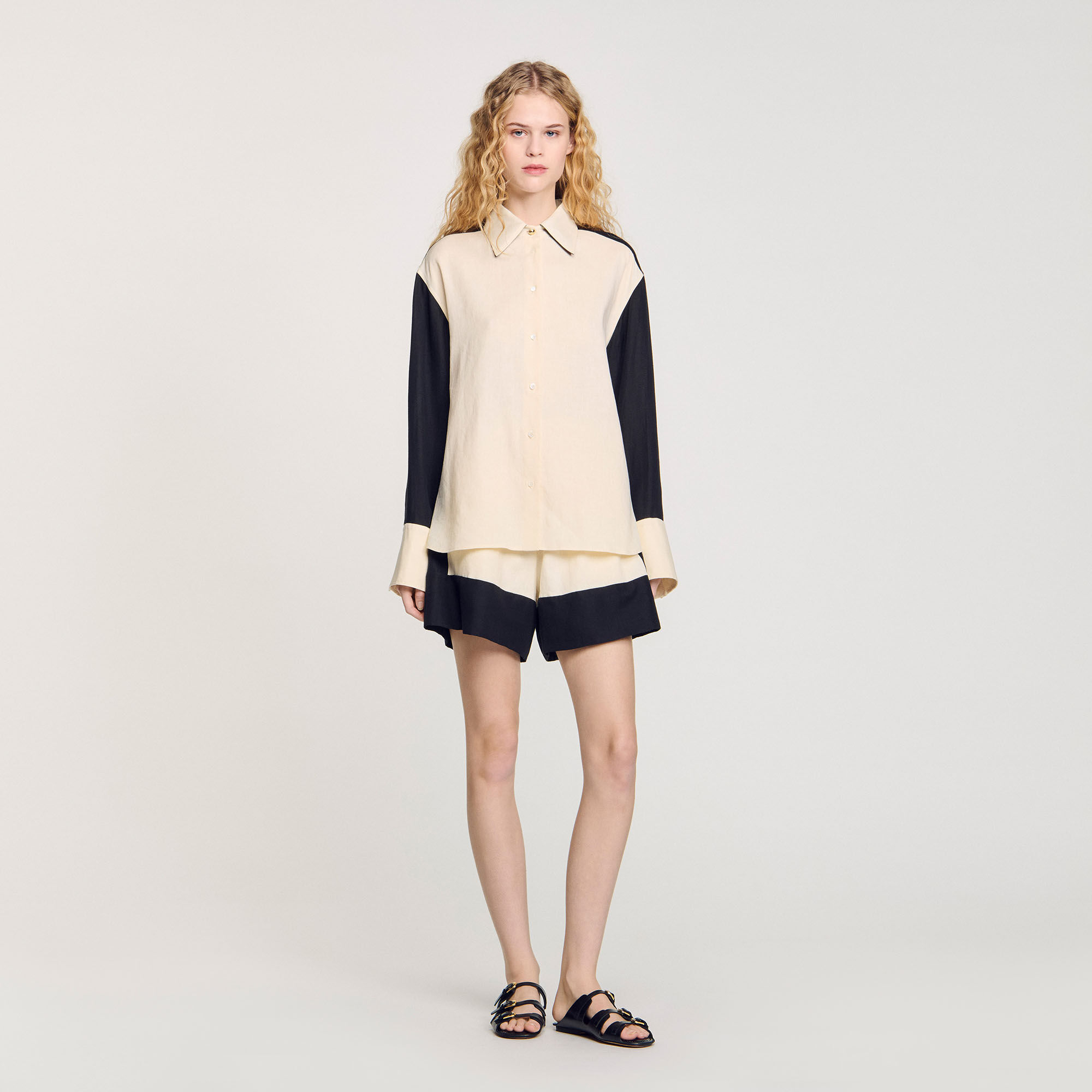 Camicia bicolor