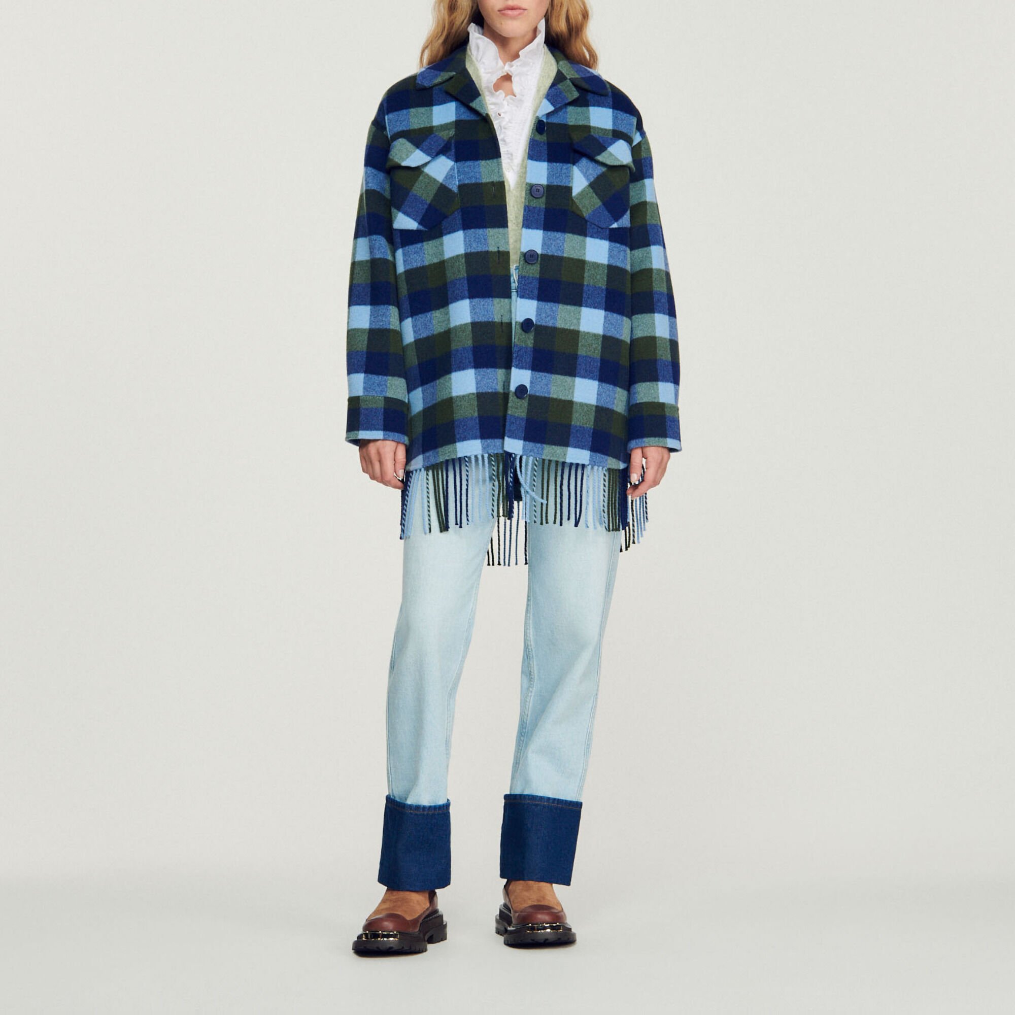 Cappotto a quadri