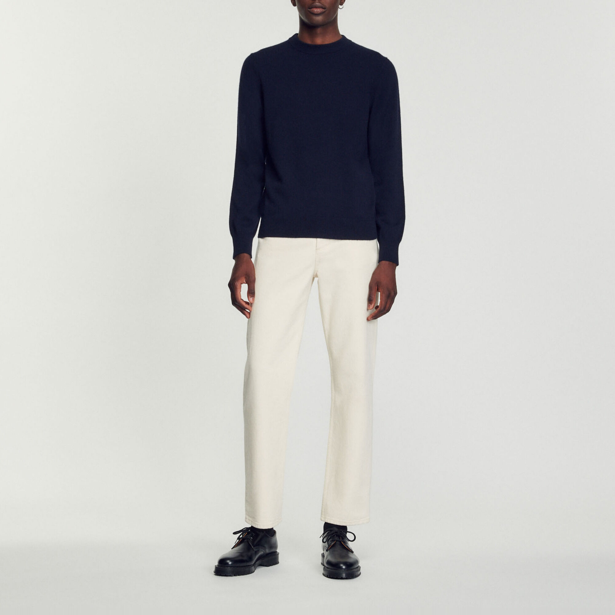 Pullover in maglia di lana merino