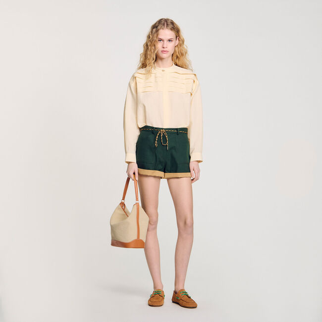 Camicia con dettagli bijou