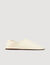 Slippers in pelle martellata