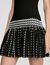 Abito corto in maglia a quadri - Donna | Sandro