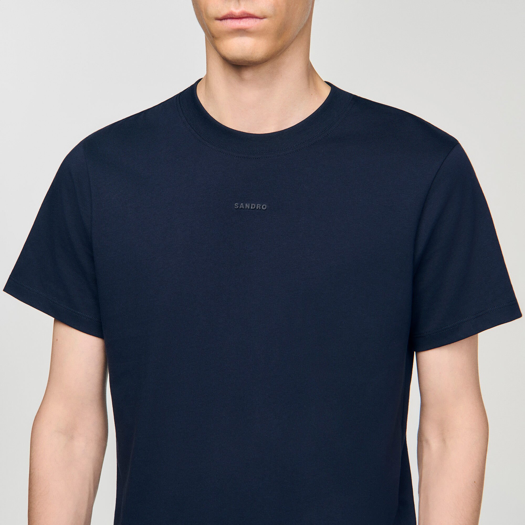 T-shirt in cotone con logo