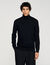Pullover a collo alto in lana