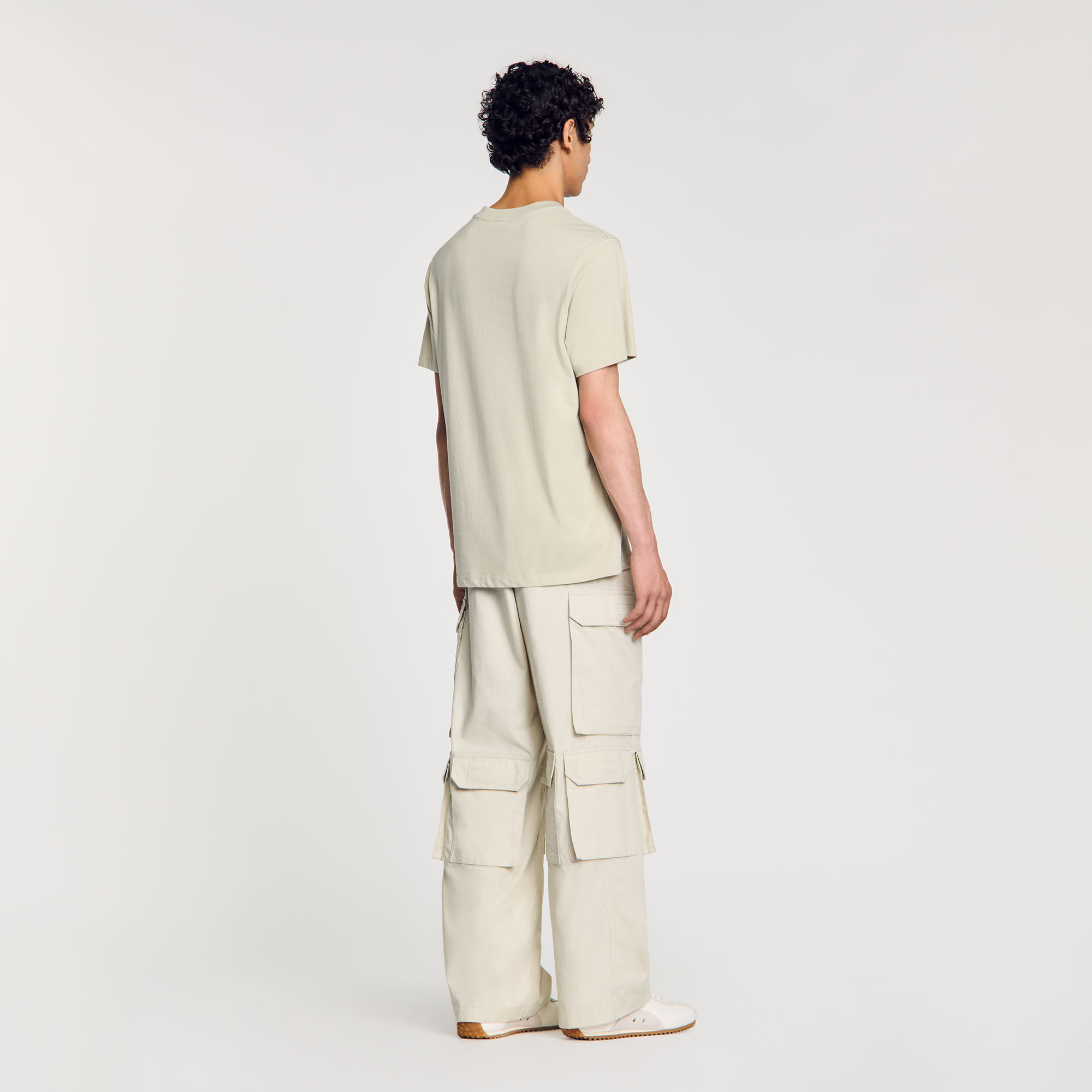 T-shirt in cotone con logo