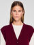 Maglione bicolor in lana e cashmere