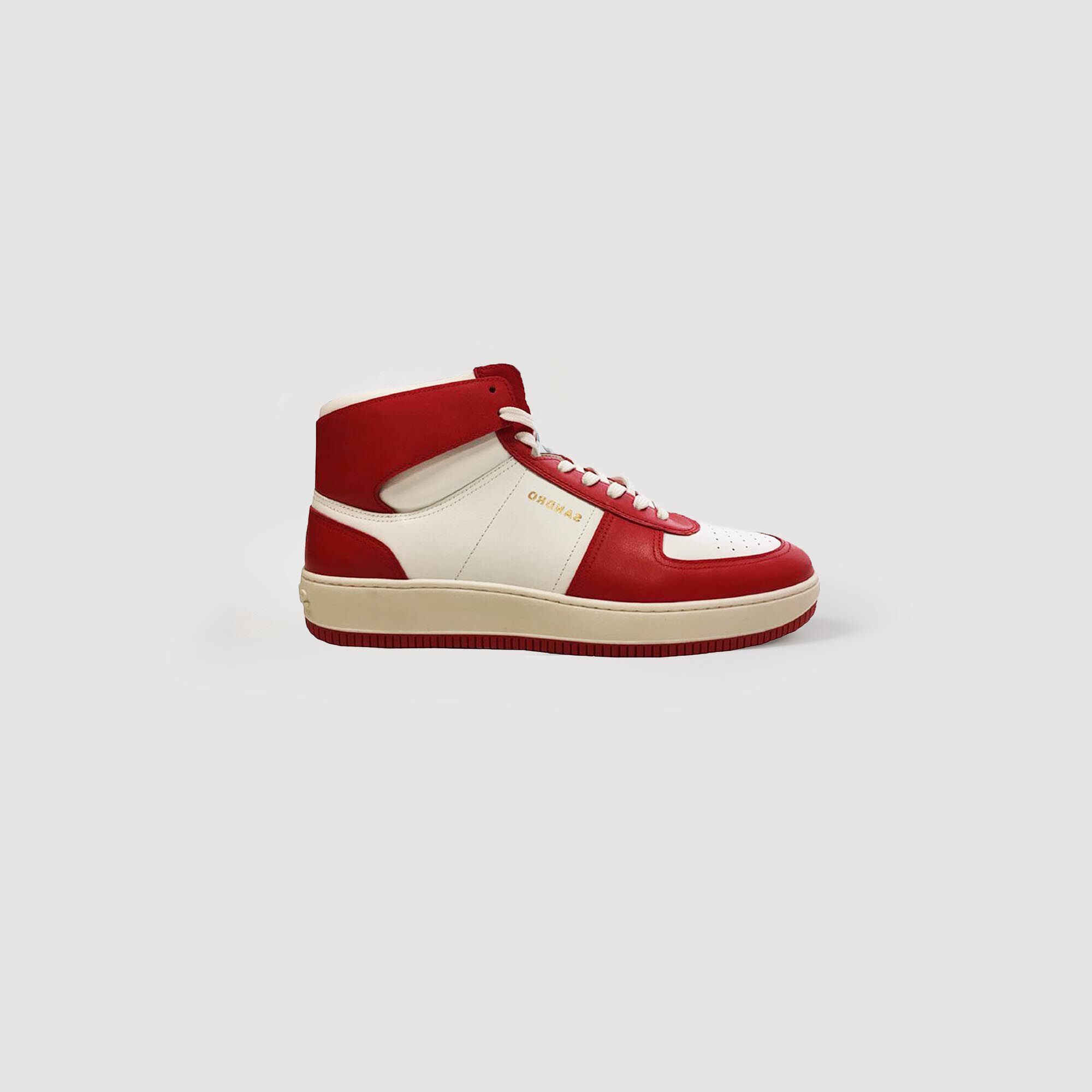 Sneaker alte in pelle
