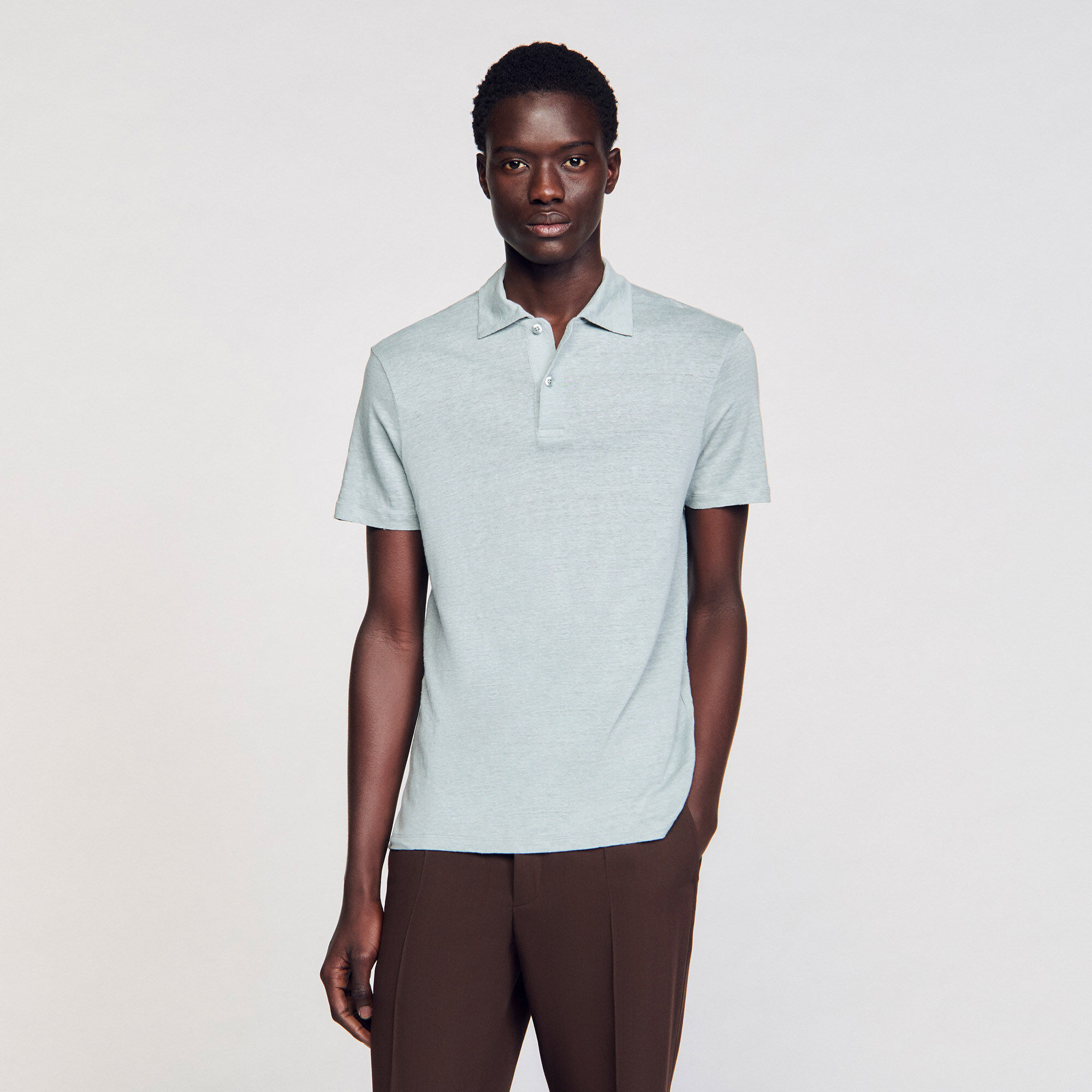 Polo in lino