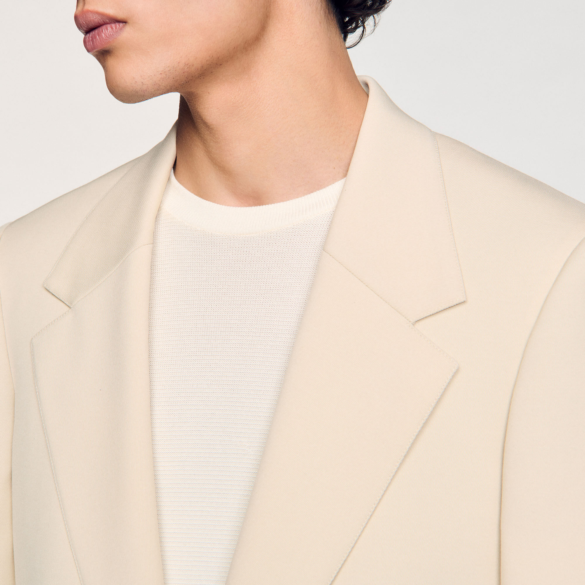 Giacca da abito oversize in lana - Uomo | Sandro