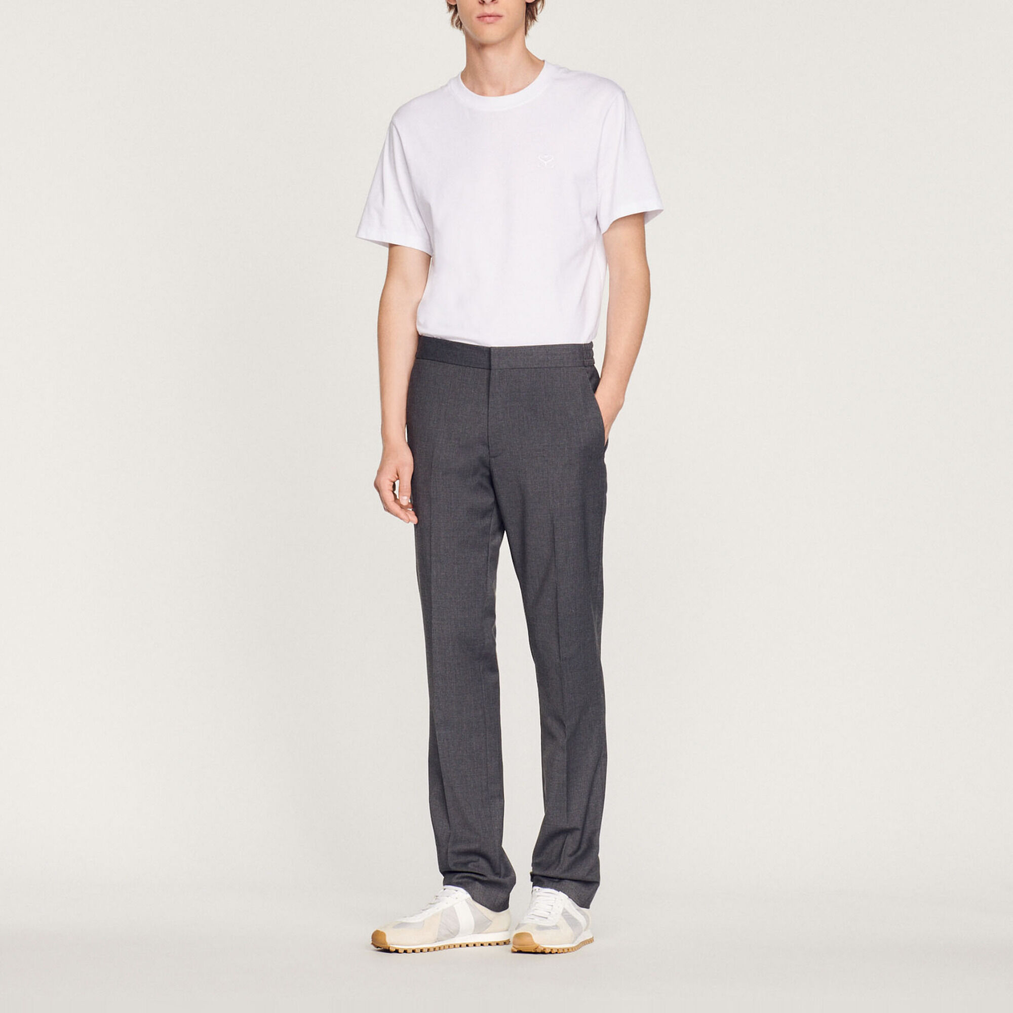 Pantaloni in lana vergine