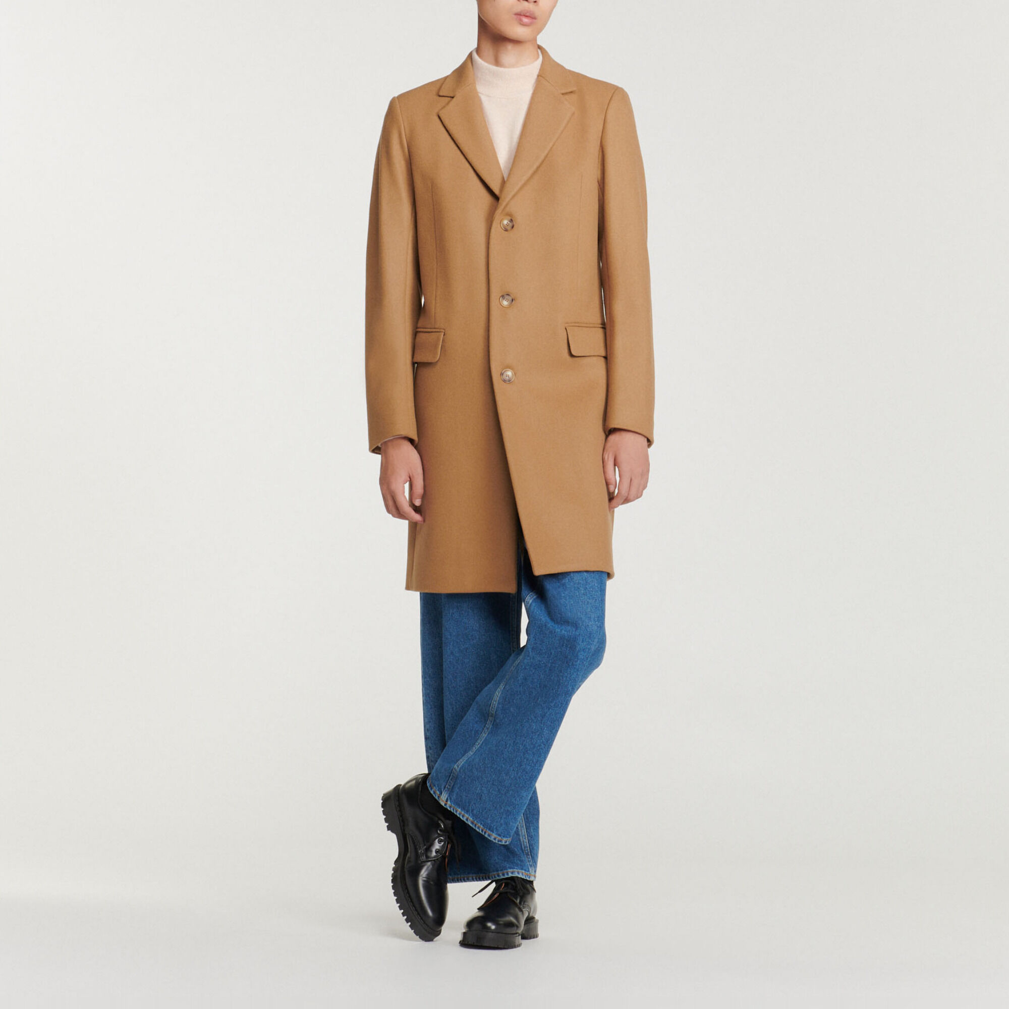 Cappotto in lana e cashmere - Uomo | Sandro