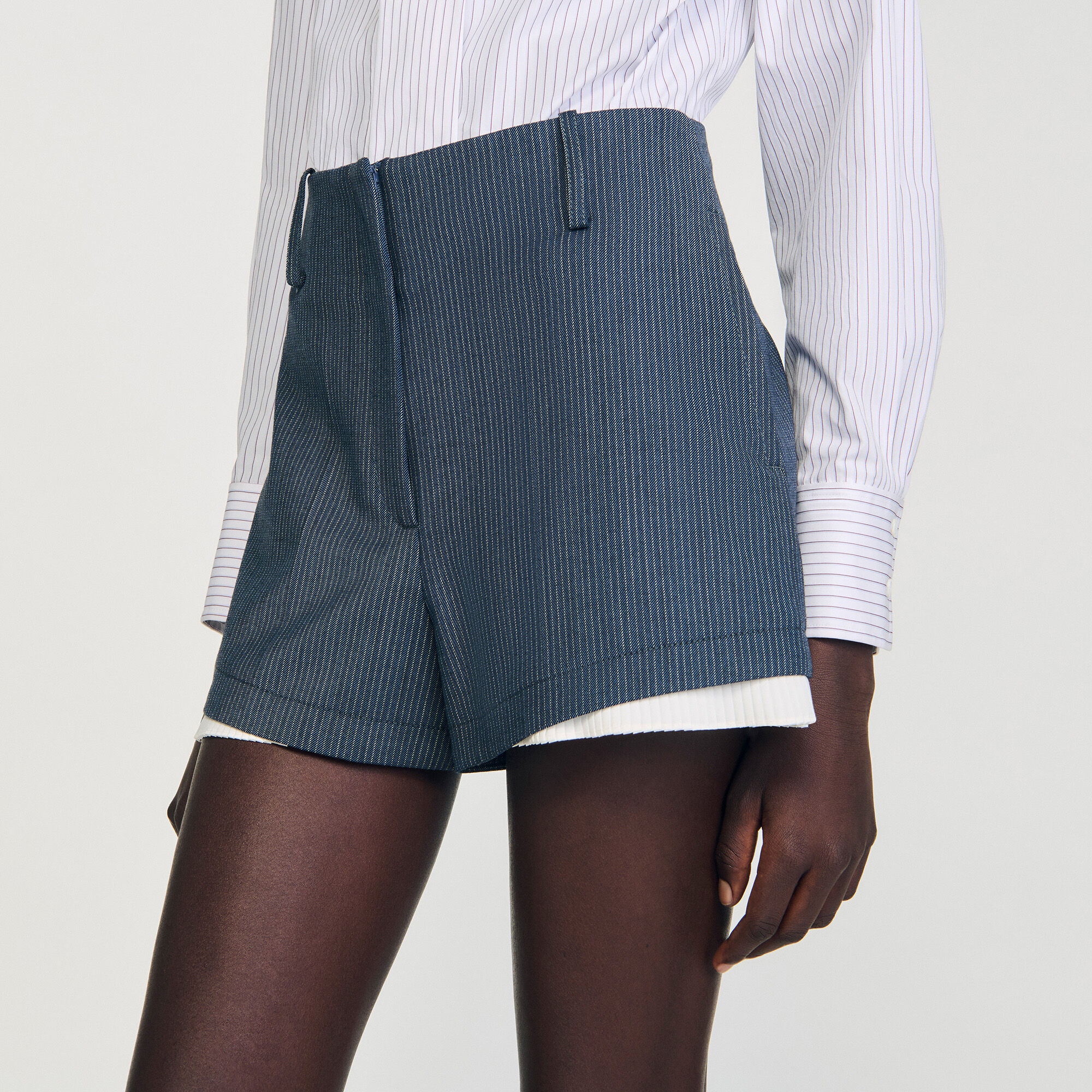 Shorts a righe