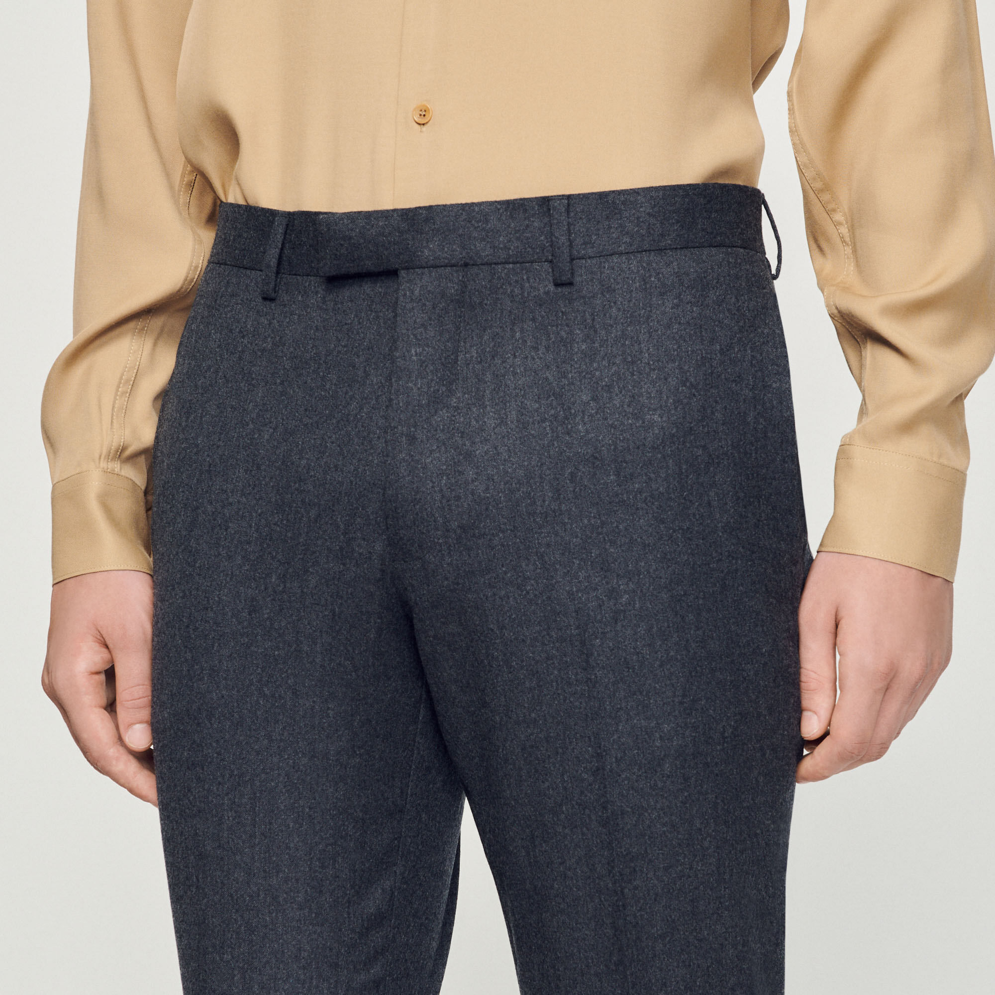 Pantaloni da completo in flanella