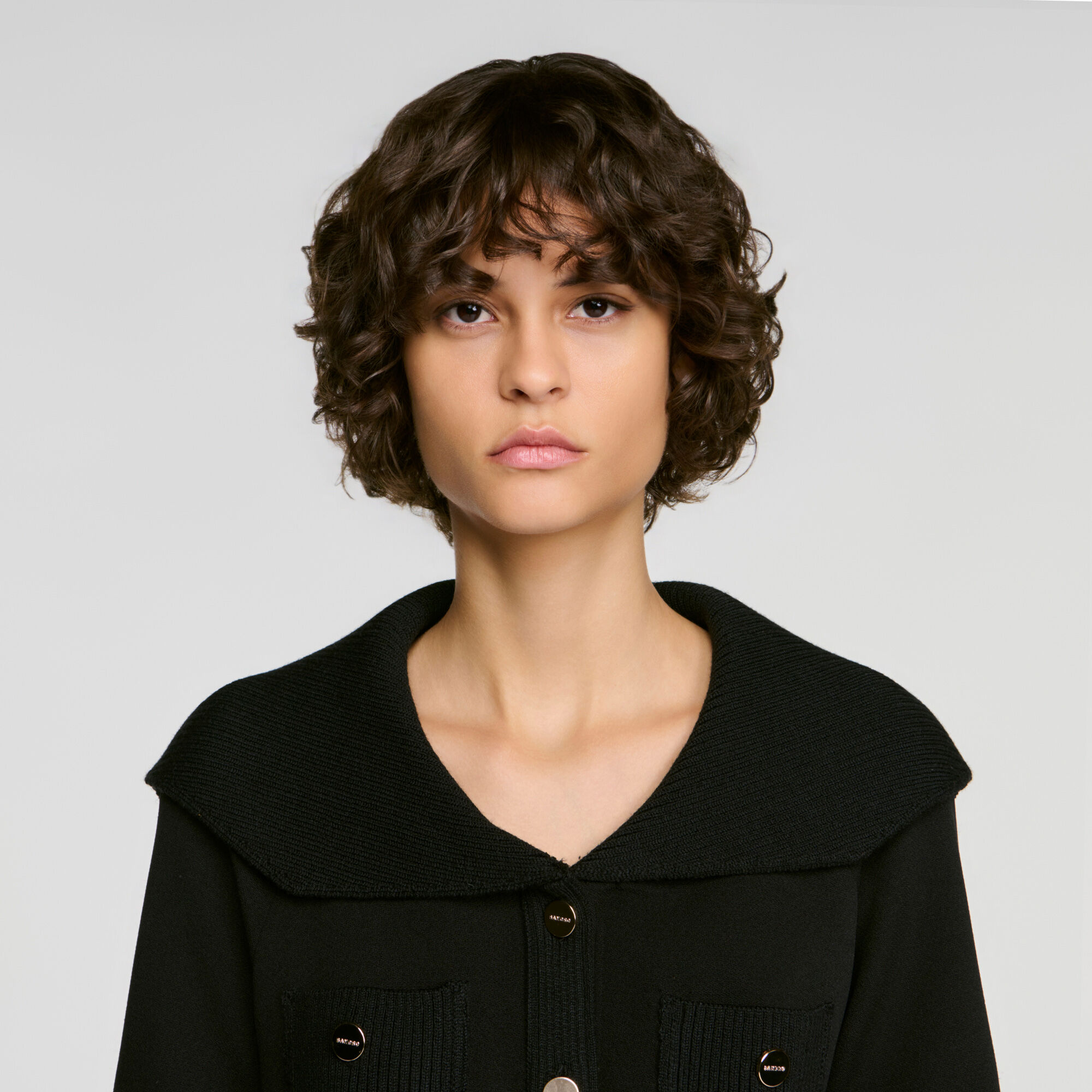 Abito corto con colletto marinaro - Donna | Sandro