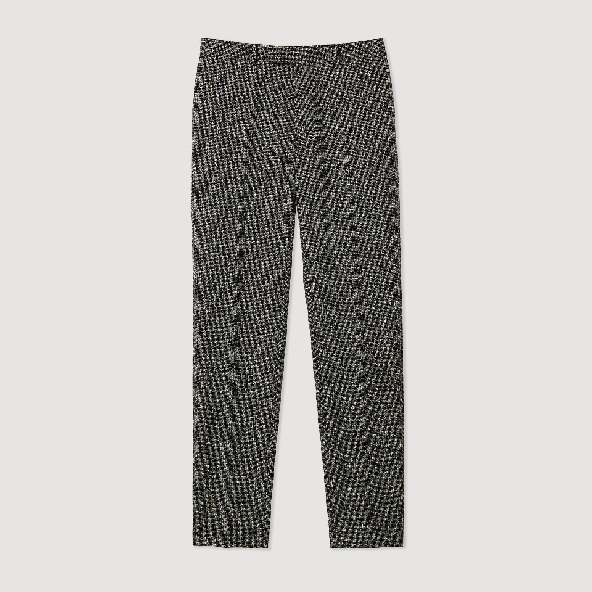 Pantaloni da completo in lana vergine
