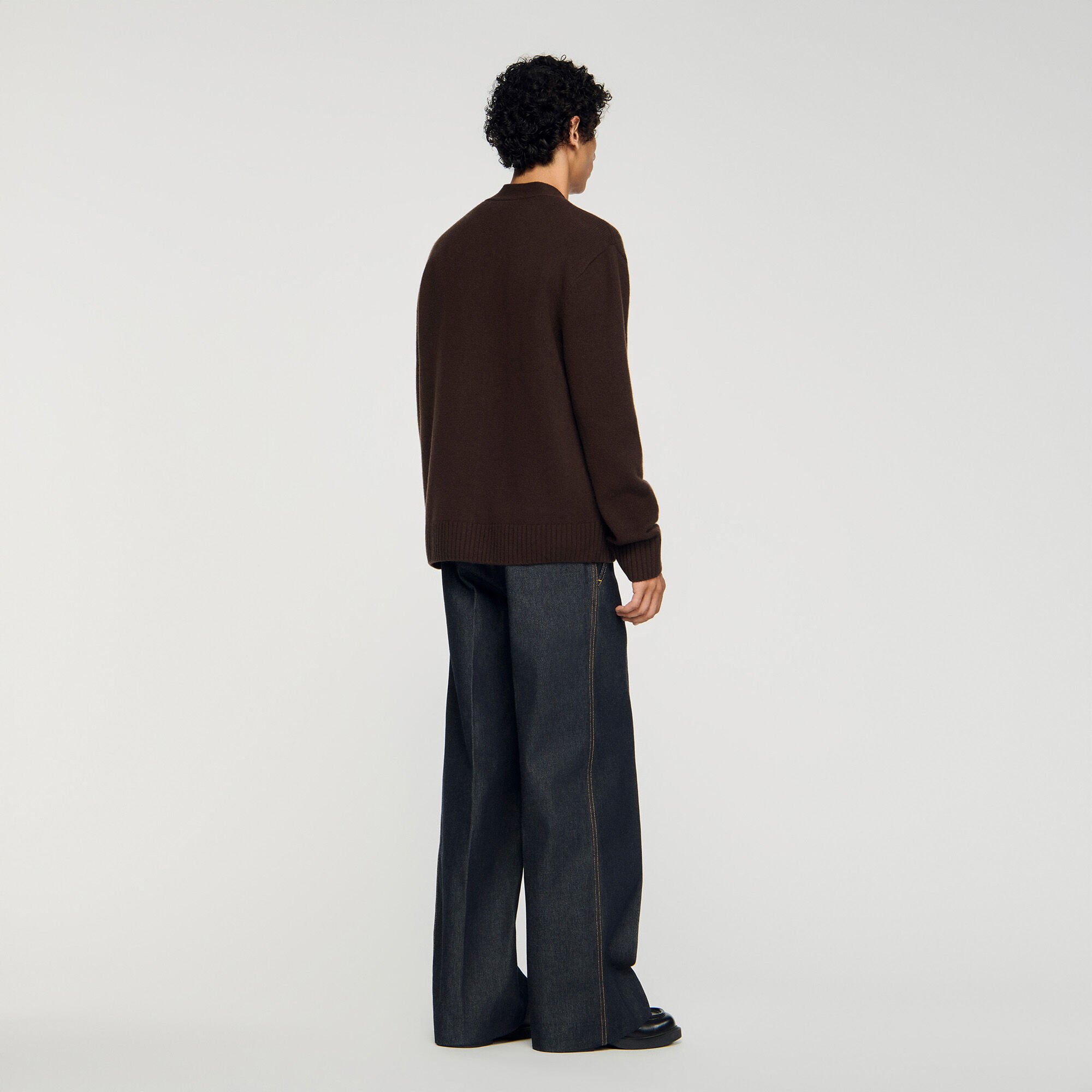 Cardigan a motivi floreali