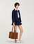 Shopping bag in scamosciato