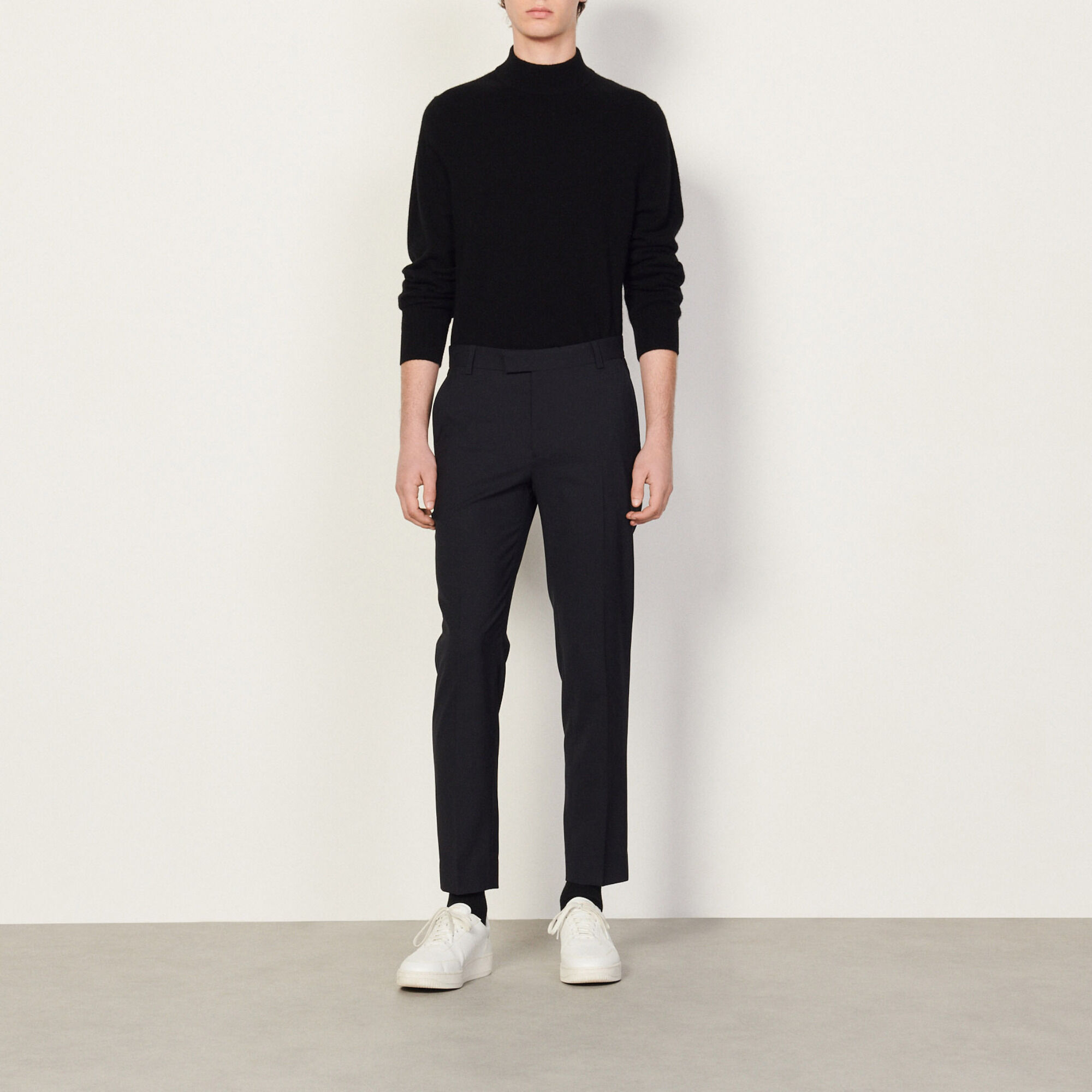 Pantaloni in fresco di lana
