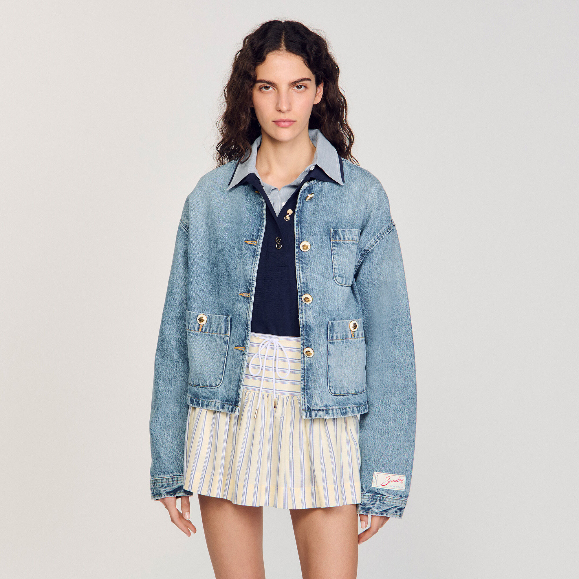 Giubbotto di jeans