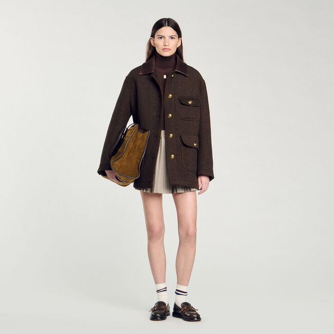 Cappotto in tweed