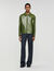 Giubbotto con zip in pelle