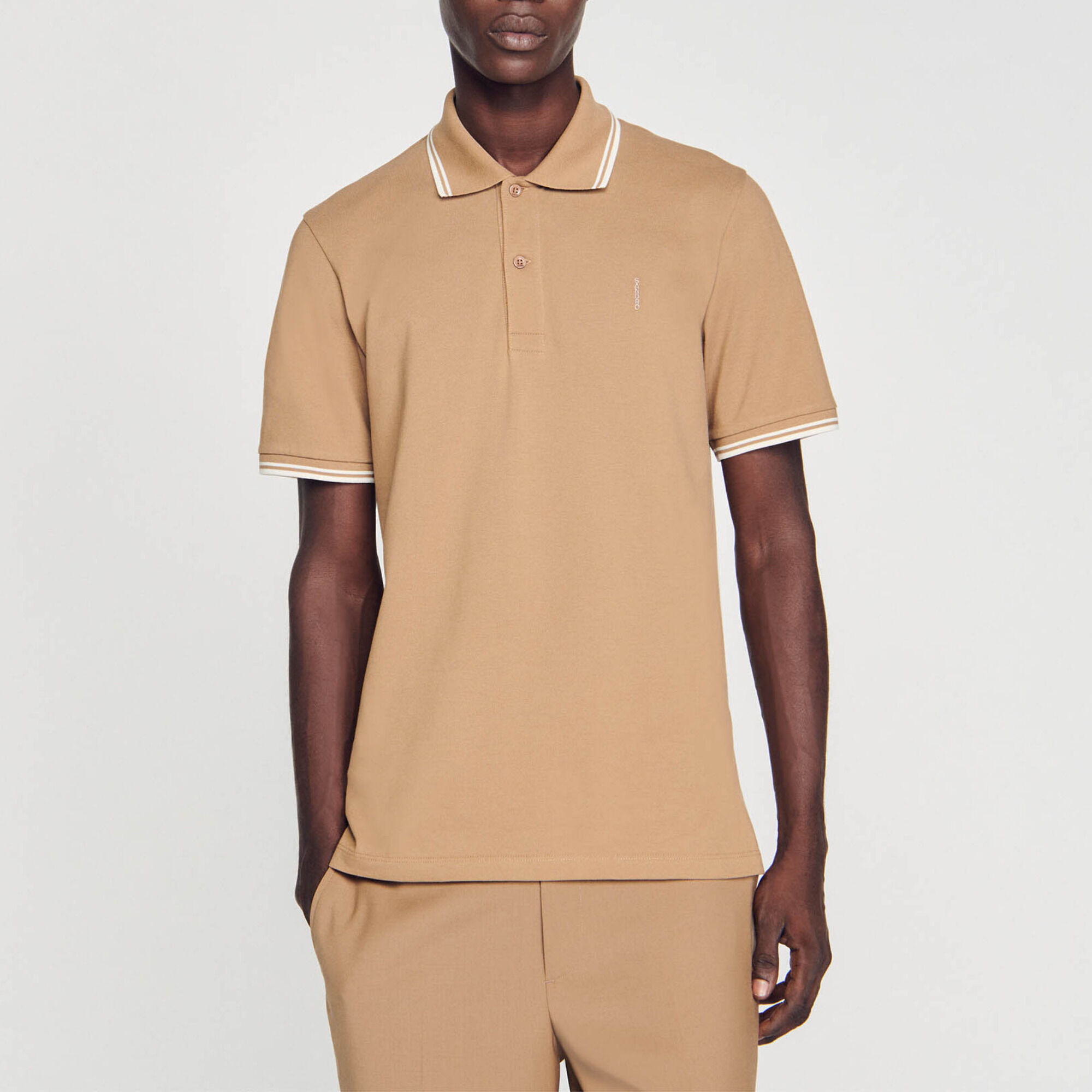 Polo in piqué di cotone